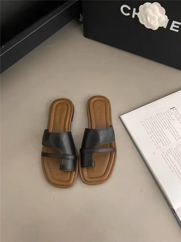 Dame Casual Slide Sandaler med minimalistisk design Stilla