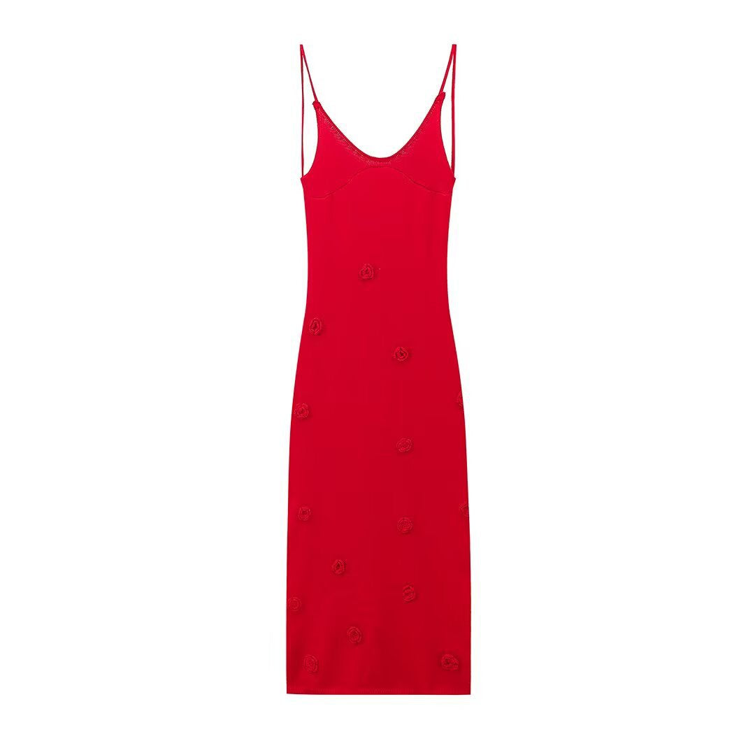 Femme Floral Bestiklet Maxikjole Stilla