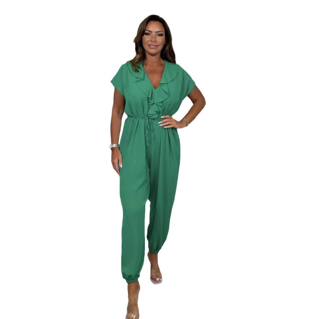 Dame Romantisk Jumpsuit Stiila