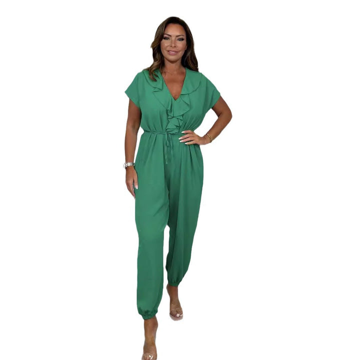 Dame Romantisk Jumpsuit Stiila