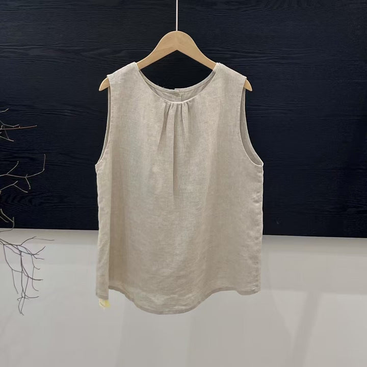 Femme Relaxed Fit Ærmeløs Bluse Stilla