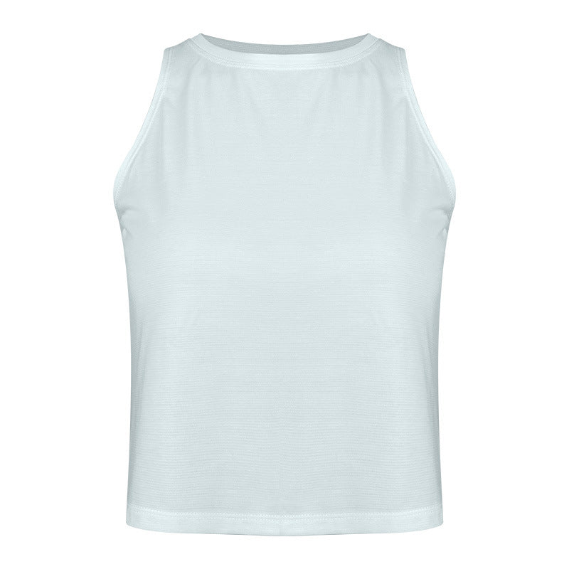 Damer Sporty Crop-Top med åndbart materiale og komfortabel pasform Stilla
