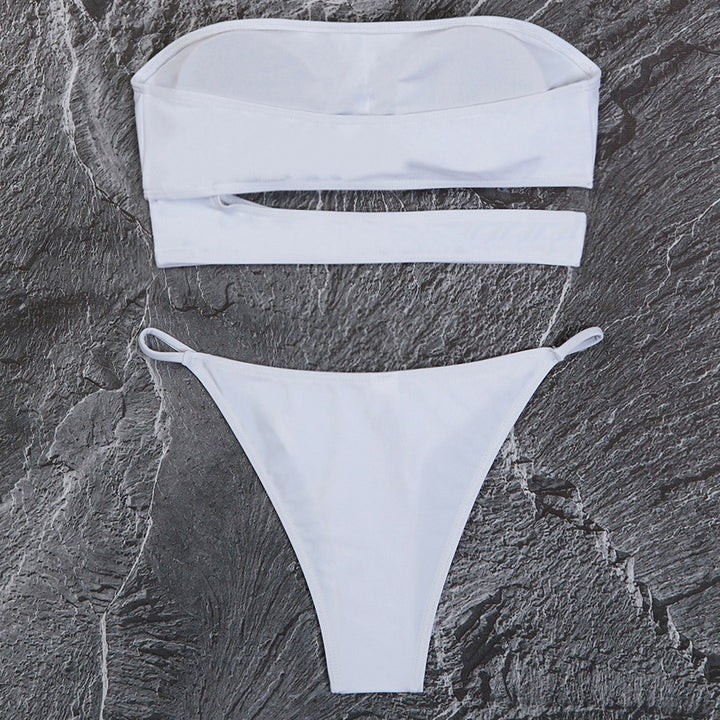 Femme Cut-Out Bandeau Bikini Sæt Stilla