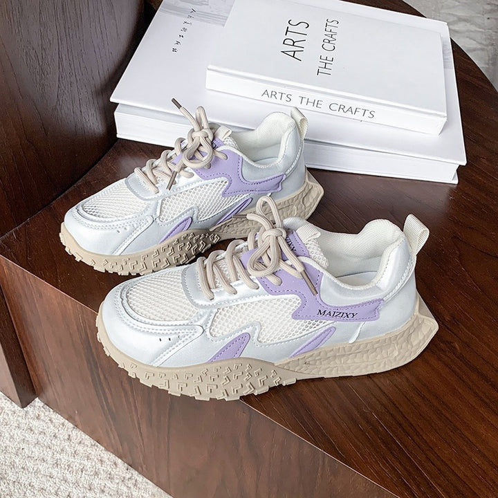 Dame Sporty Sneakers med åndbar mesh-overflade og slidstærkt profil Stilla