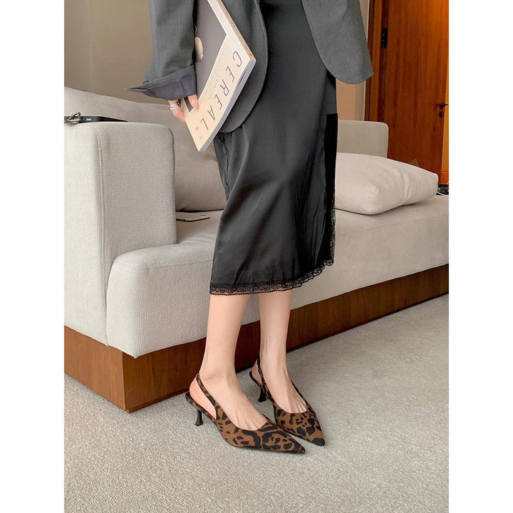 Dame elegante Slingback-hæle Stilla