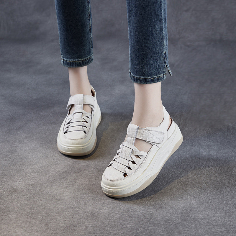 Dame Alsidige Justerbare Stropper Sneakers Stilla