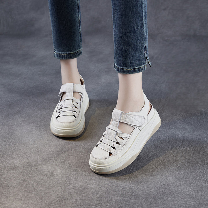 Dame Alsidige Justerbare Stropper Sneakers Stilla