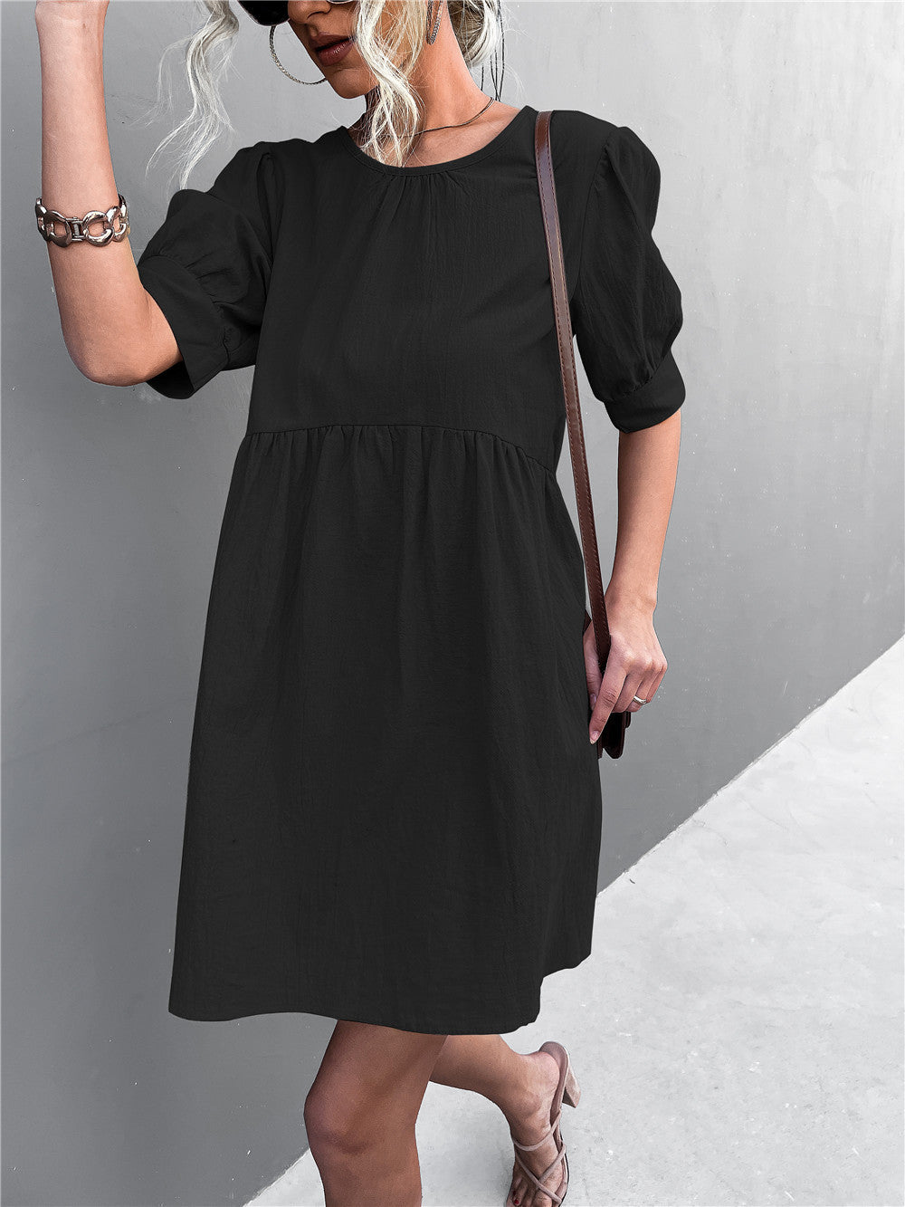 Dame flared dress Stilla