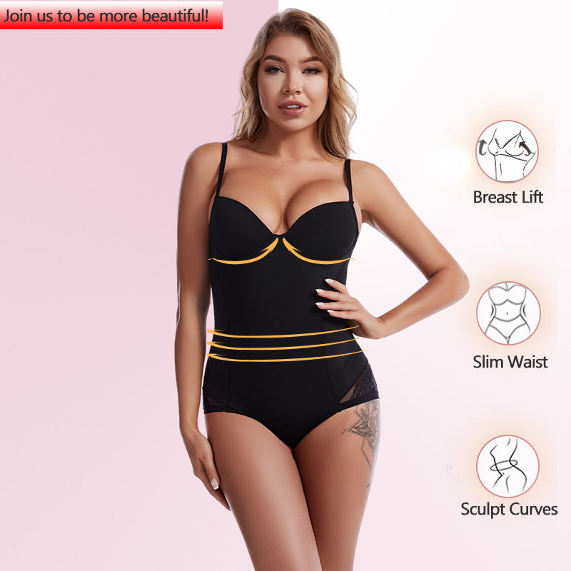 Dame Body Shaping undertøj med justerbare stropper og legende spidsindsats Stilla