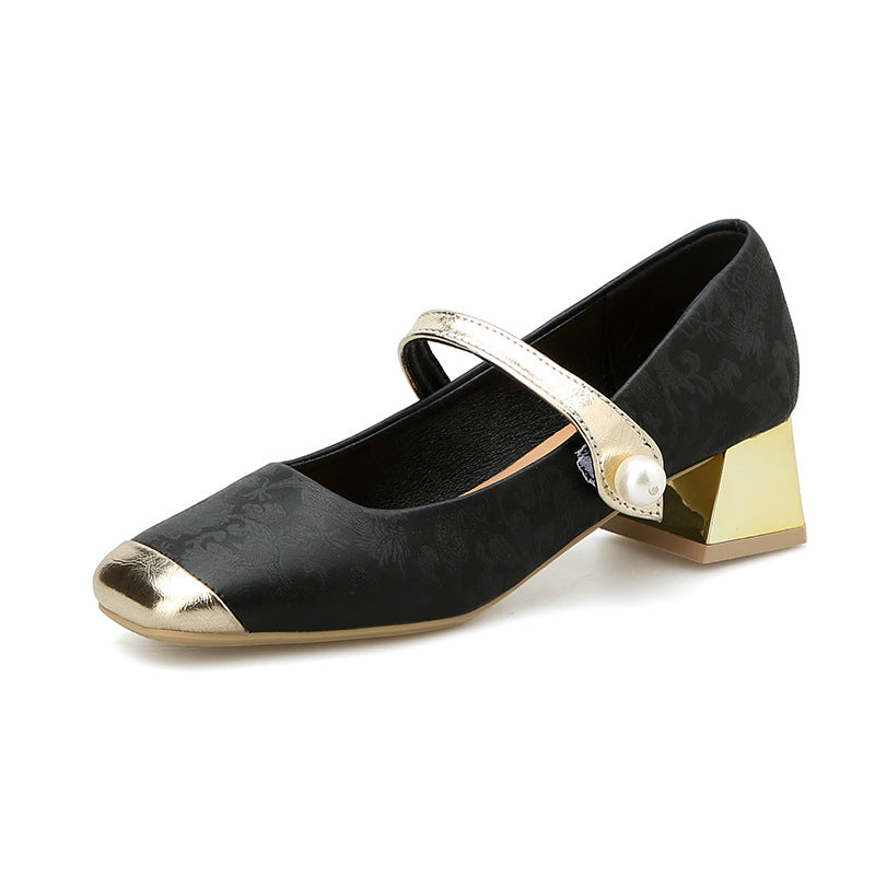 Femme Classic Stiletter med dekorativ perle Stilla