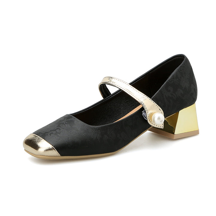 Femme Classic Stiletter med dekorativ perle Stilla