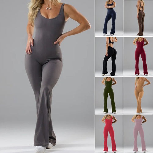 Dame Flared Tanksuit Overall Stilla