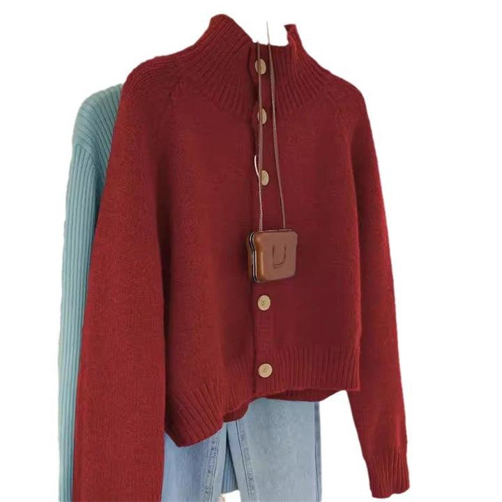 Femme Cozy Knap-Cardigan Stilla