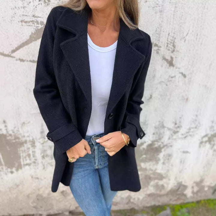 Dame elegant og komfortabel oversized jakke Stilla
