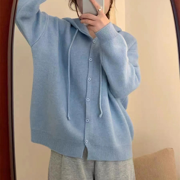 Femme Cozy Hættecardigan Stilla