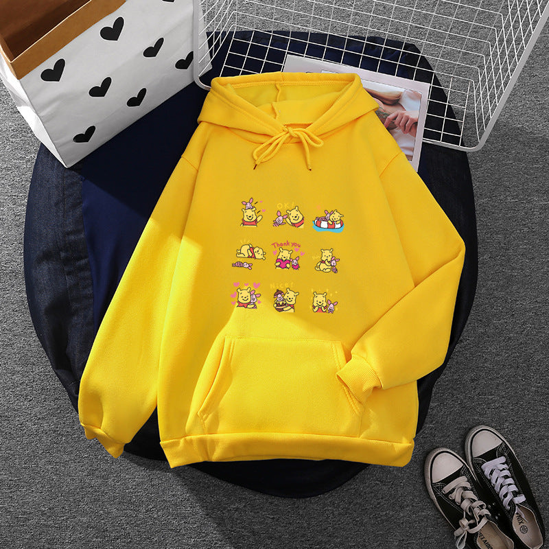 Dame hoodie med unikt Pikachu motiv Stilla