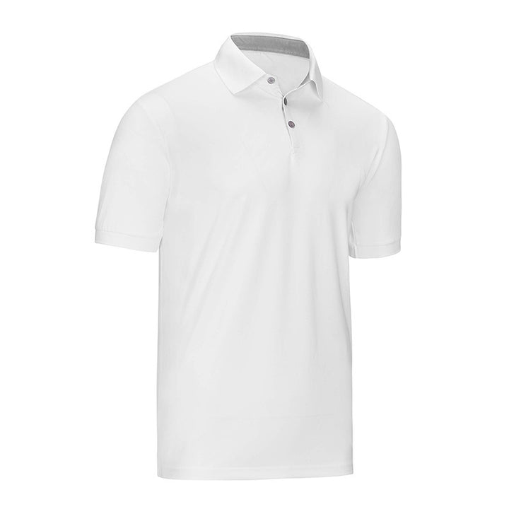 Herrer Poloshirt med åndbart funktionelt materiale og moderne snit Stilla