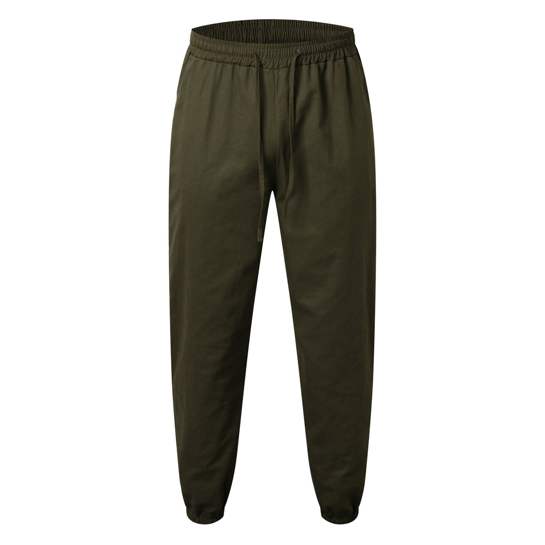 Herrer komfortable joggingbukser med elastisk talje og praktiske lommer Stilla