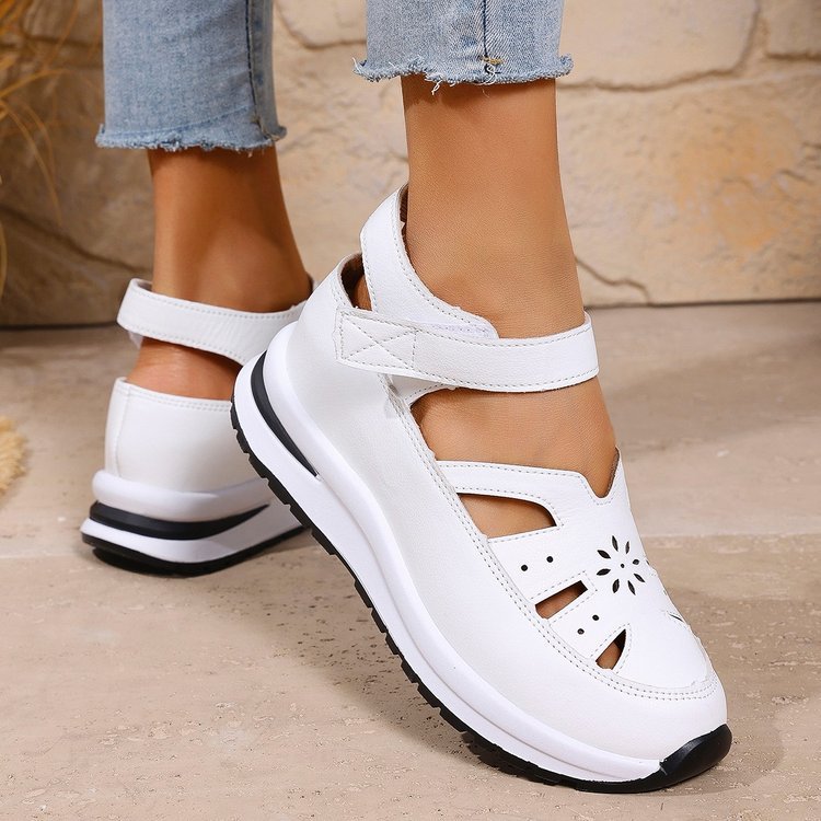 Dame sportsandaler med skridsikker sål og justerbar velcro Stilla