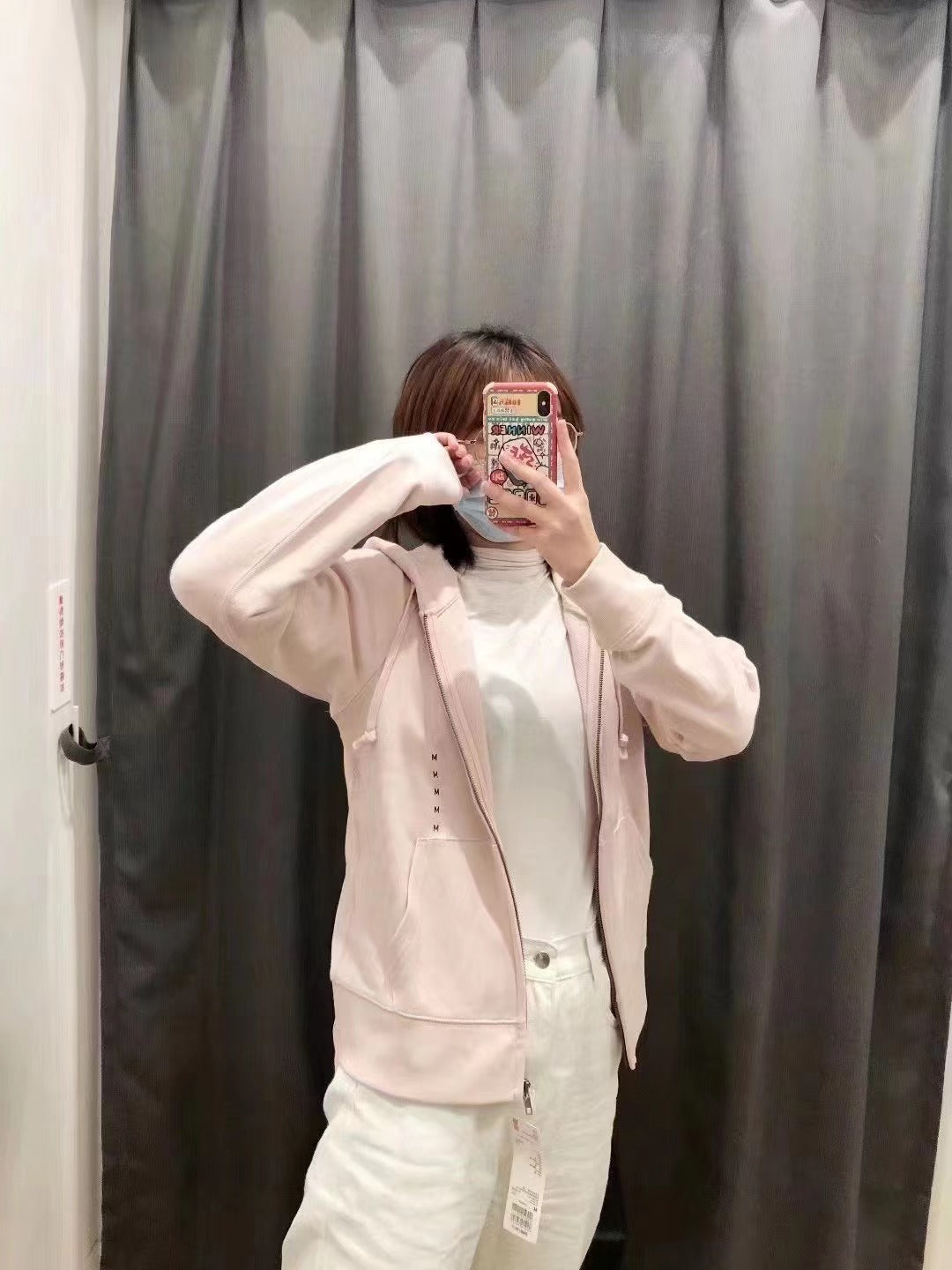 Damer casual hoodie jakke med sporty snit Stilla