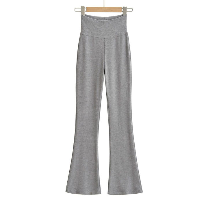 Damer Flared Leggings med høj talje lavet af komfortabelt strækmateriale Stilla