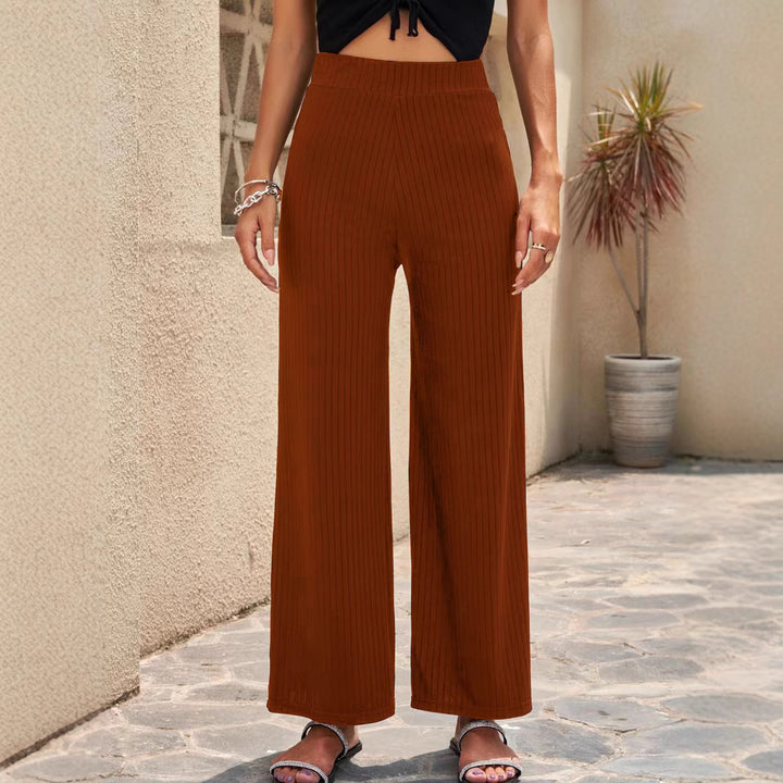 Dame Elegante Plissé-Bukser i casual pasform Stilla