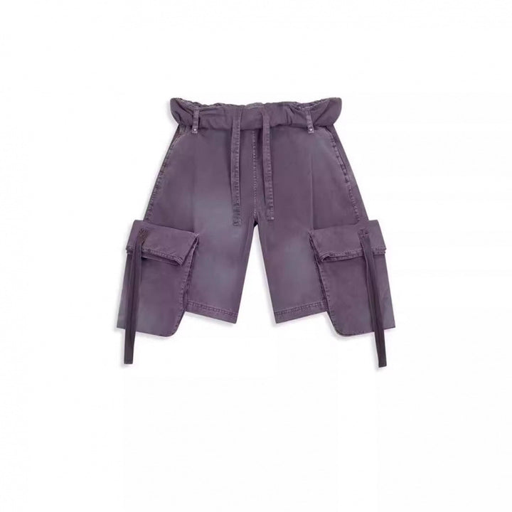 Dame Utility Cargo Shorts med justerbar talje Stilla