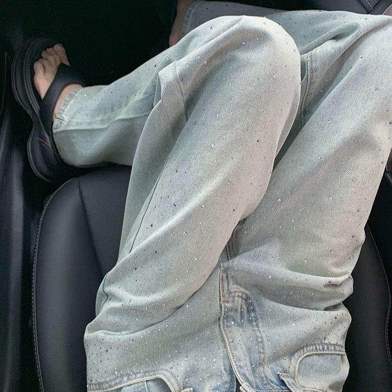 Femme Dekoreret Denim-Bukser Stilla
