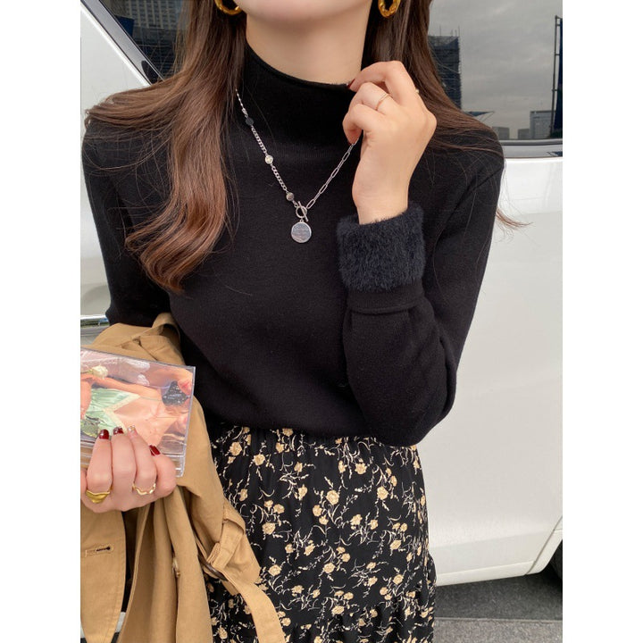 Dame Elegant Turtleneck Sweater lavet af Blødt Materiale Stilla