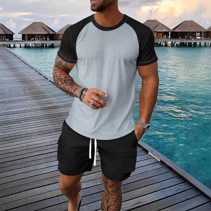 Herre Sports T-shirt med raglanærmer Stilla