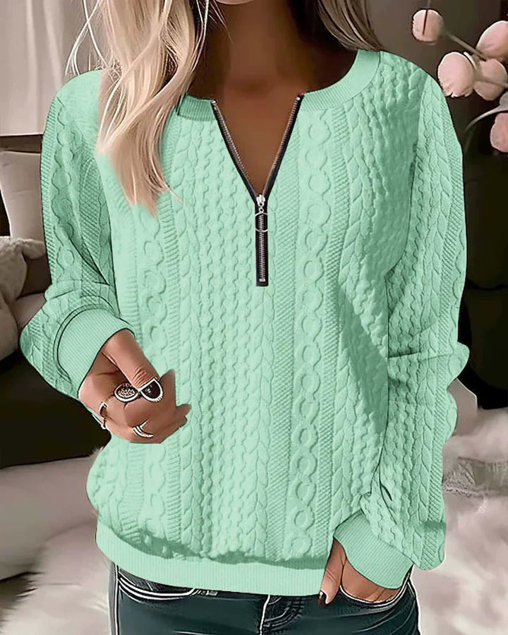 Stilla | Lynlås Sweatshirt Fritidstøj