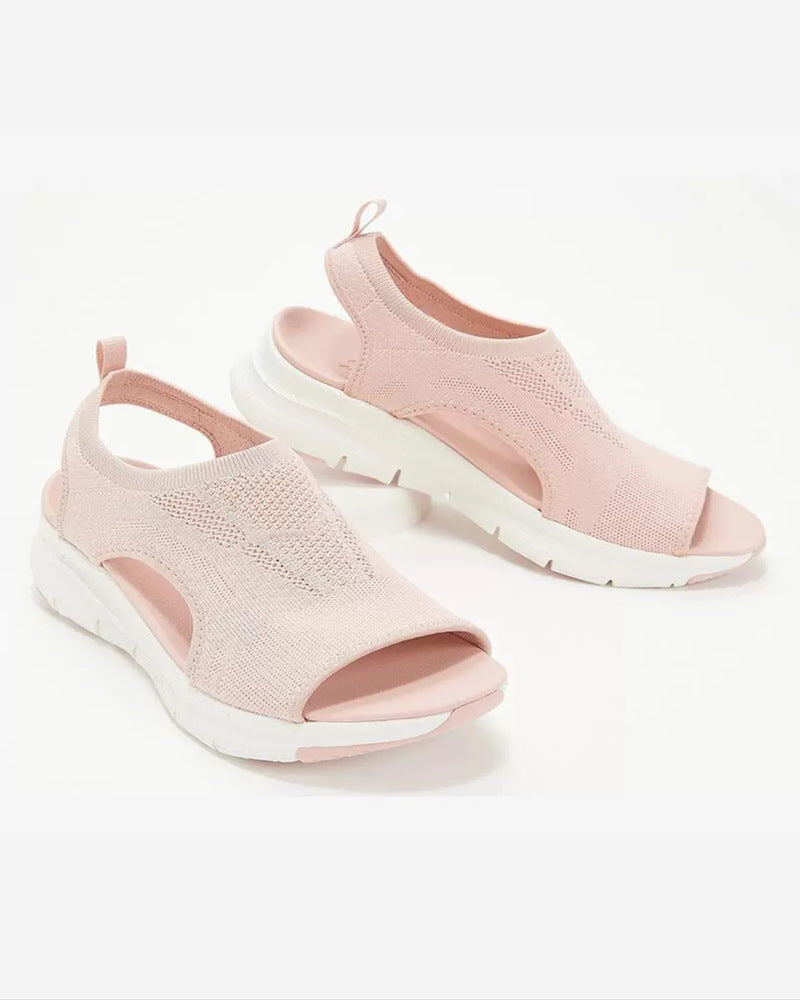 Dame Åndbare Slip-On Sandaler med ergonomisk design og skridsikker sål Stilla