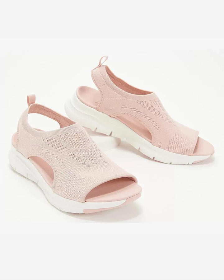 Dame Åndbare Slip-On Sandaler med ergonomisk design og skridsikker sål Stilla