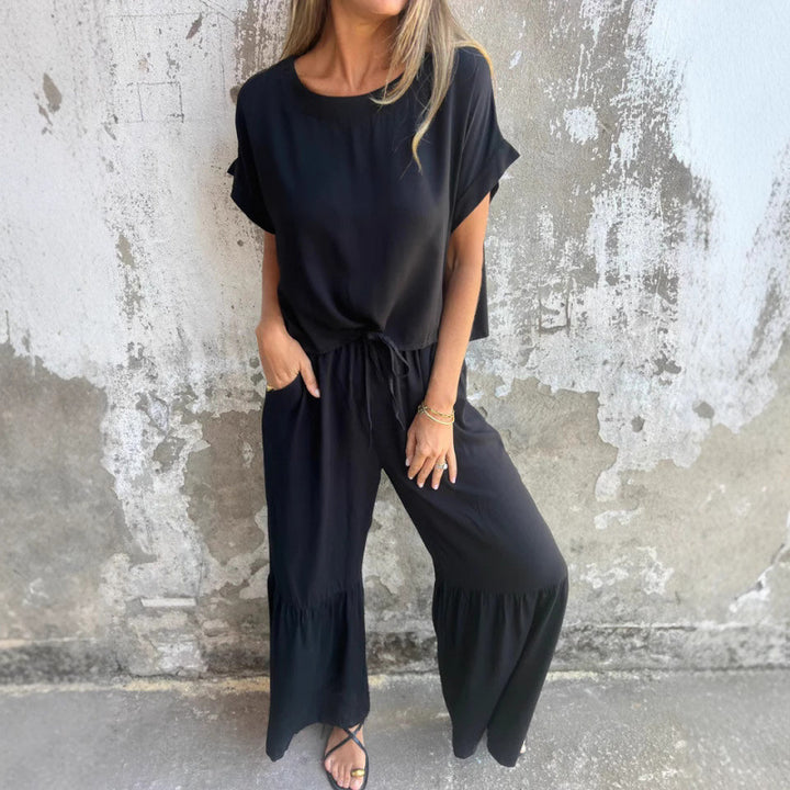 Dame afslappet sommeroutfit Stilla