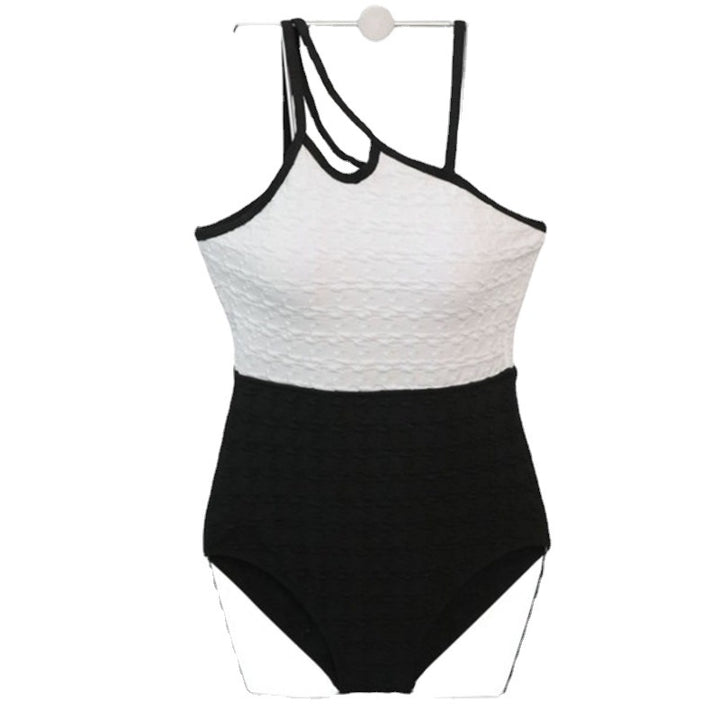 Femme Højskåret Cut-Out Enstykke Badedragt Stilla