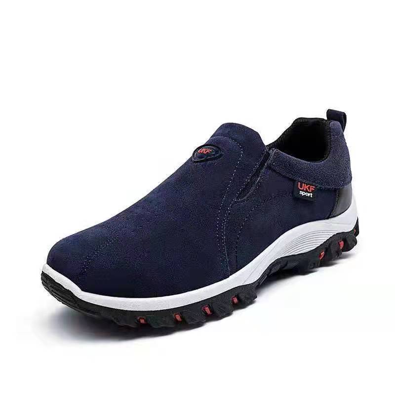 Dame sportslig Slip-On sneakers med åndbart overmateriale og skridsikker sål Stilla