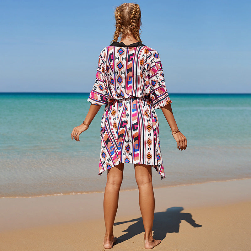Dame Strandkimono Stilla
