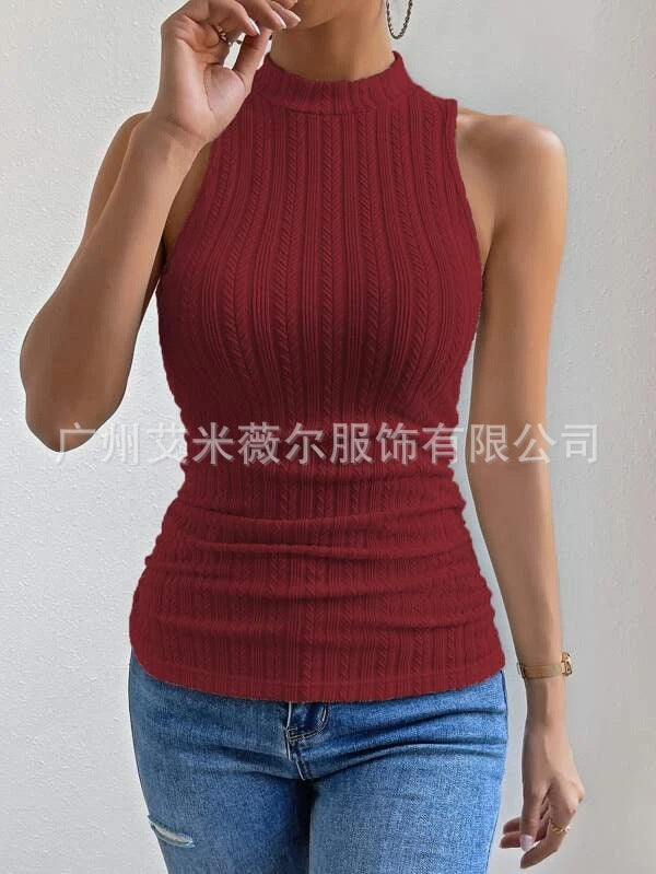 Stilla | Casual Strik Rund Hals Vest