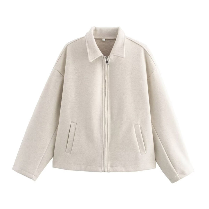 Femme Cozy Zip-Up Fleece Jakke Stilla