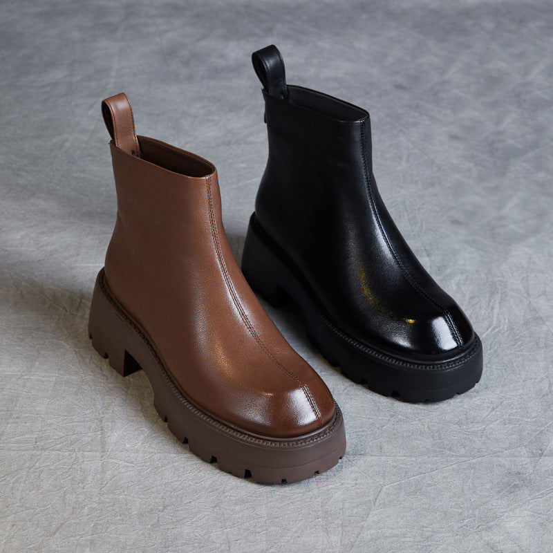 Dame Chunky Plateau snøresko med smart finish Stilla