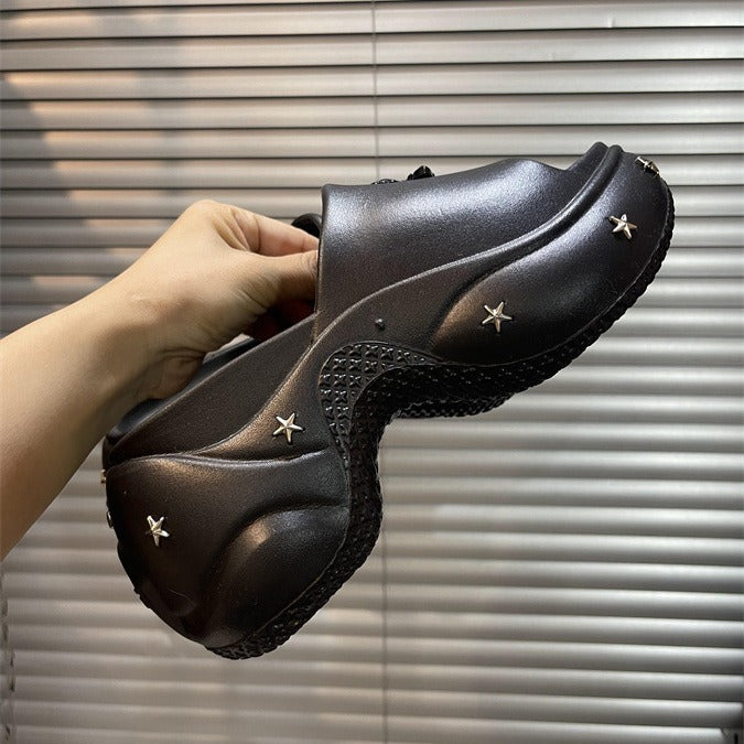 Damer Mode Clogs med pynt Stilla