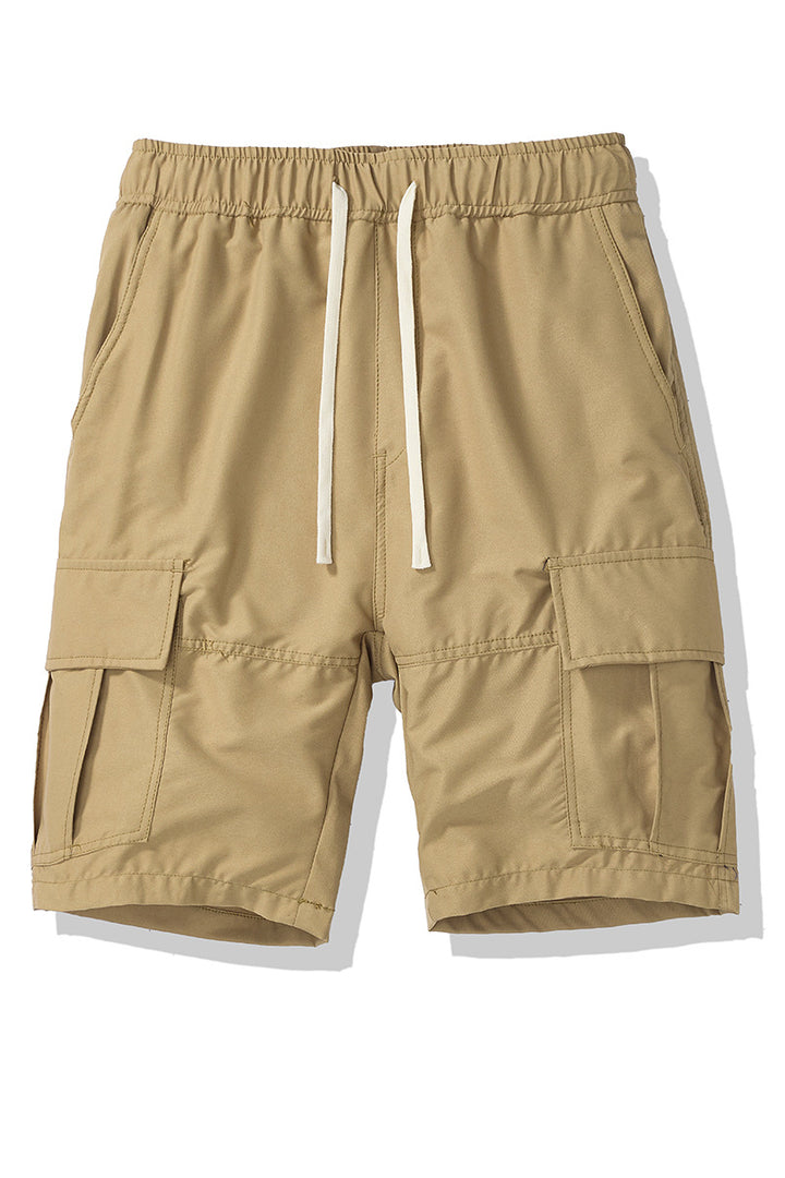 Herren Cargo-Shorts med elastisk talje og flere side lommer Stilla