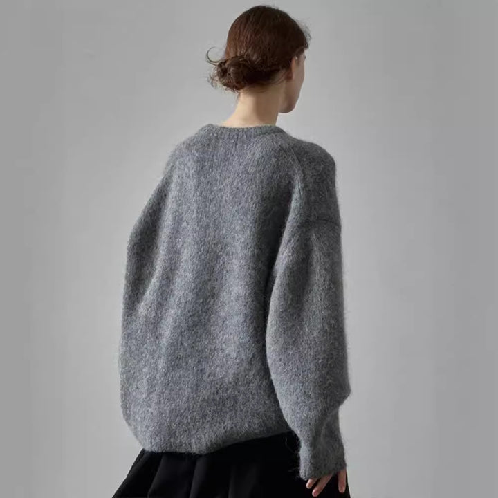 Kvinders hyggelige oversized sweater med blødt materiale