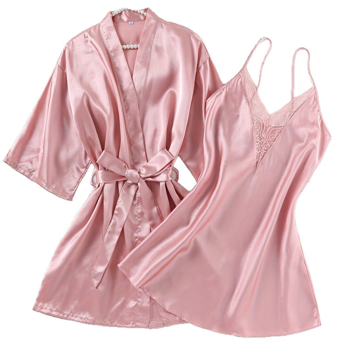 Femme Satin Loungewear Sæt Stilla
