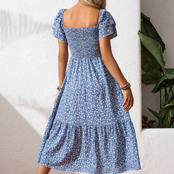 Dame Bohemian Off-Shoulder Maxikjole Stilla