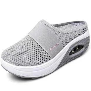 Dame Komfortable Wellness-Sandaler med luftig Mesh-overflade og dæmpende sål Stilla