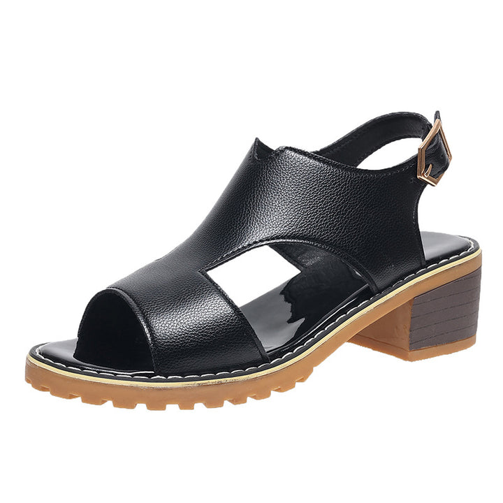 Dame Komfortable Sling-sandaler med skridsikker sål og elegant design Stilla