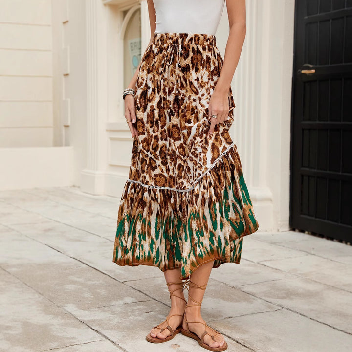 Dame Boho Chic Maxi Nederdel Stilla