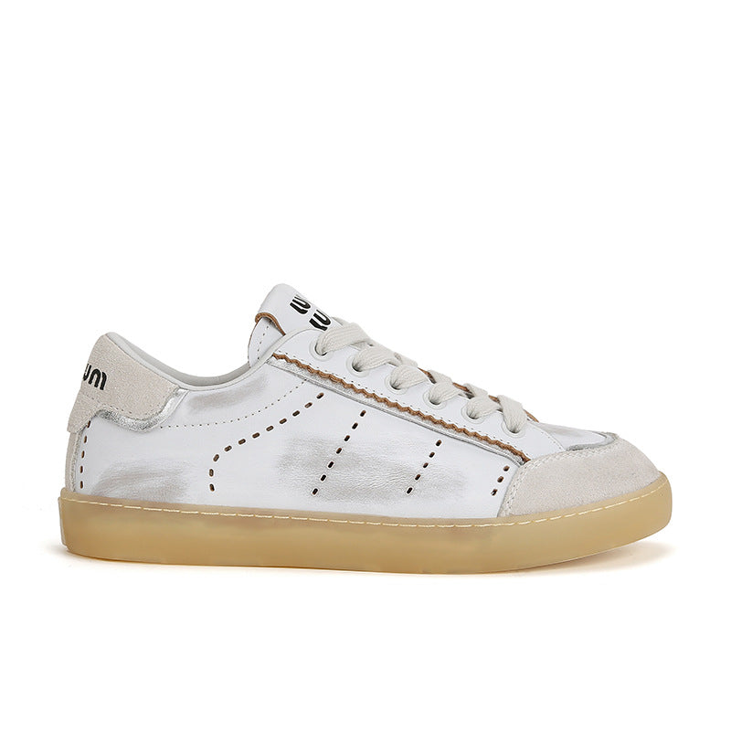 Dame sneakers i retro-stil med åndbar overflade og skridsikker sål Stilla
