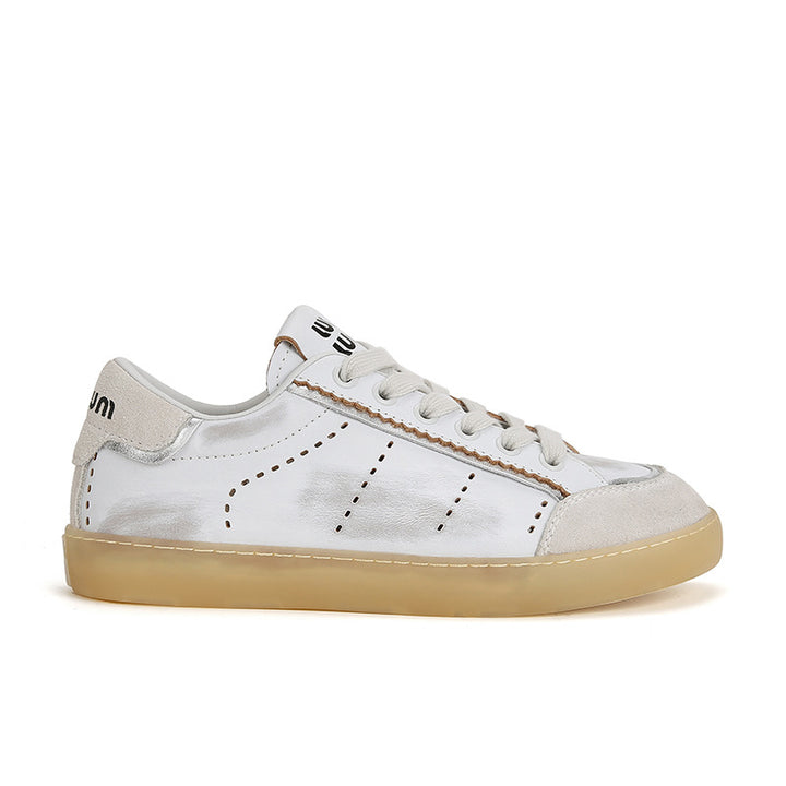 Dame sneakers i retro-stil med åndbar overflade og skridsikker sål Stilla